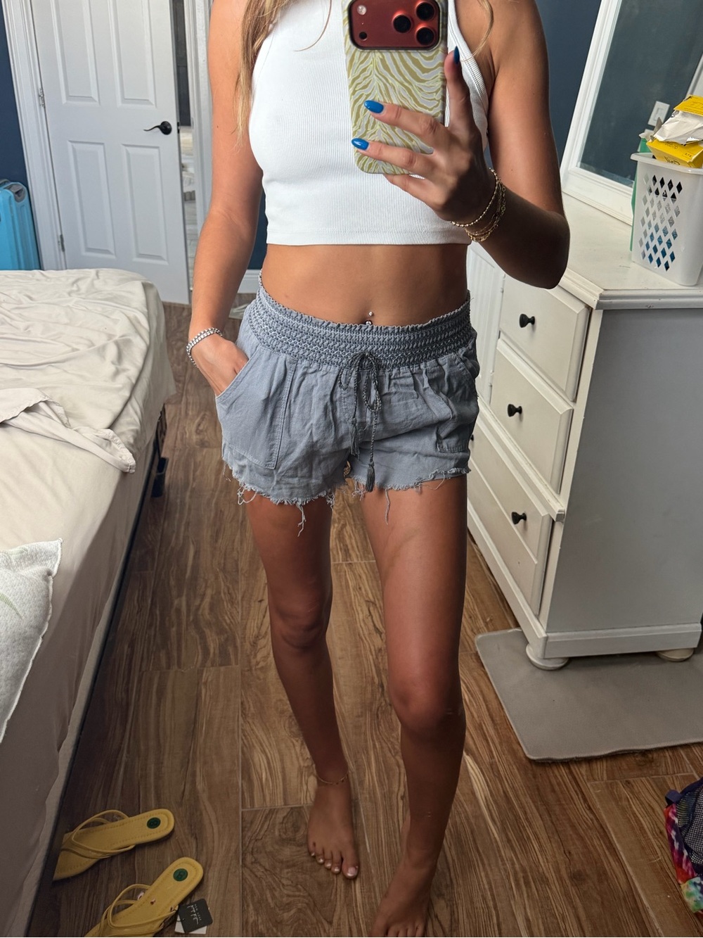 Gray Women’s Casual Shorts